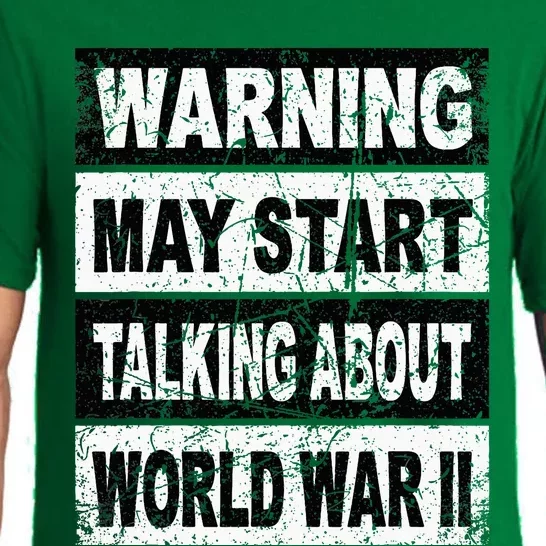 Retro World War Two Ww2 History Teacher Pajama Set