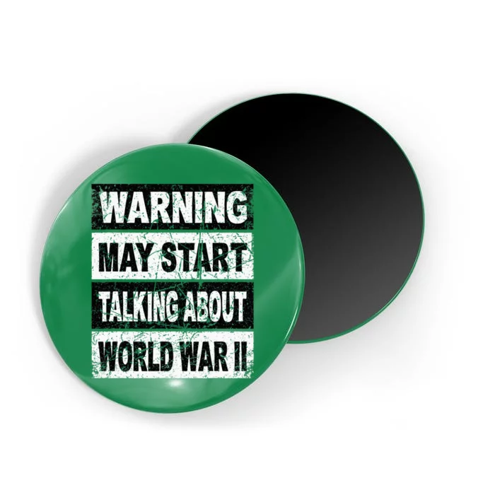 Retro World War Two Ww2 History Teacher Magnet