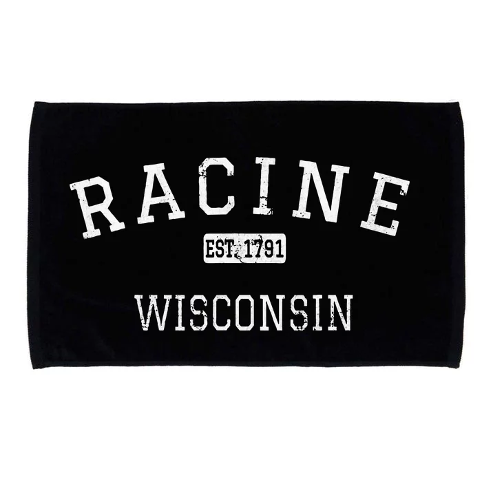 Racine Wisconsin Wi Vintage Microfiber Hand Towel