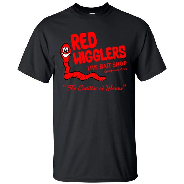 Red Wigglers WKRP In Cincinnati Tall T-Shirt