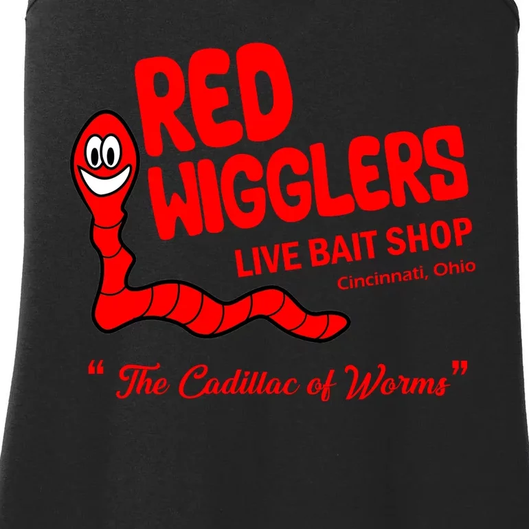 Red Wigglers WKRP In Cincinnati Ladies Essential Tank