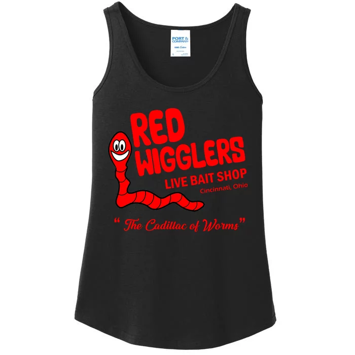 Red Wigglers WKRP In Cincinnati Ladies Essential Tank