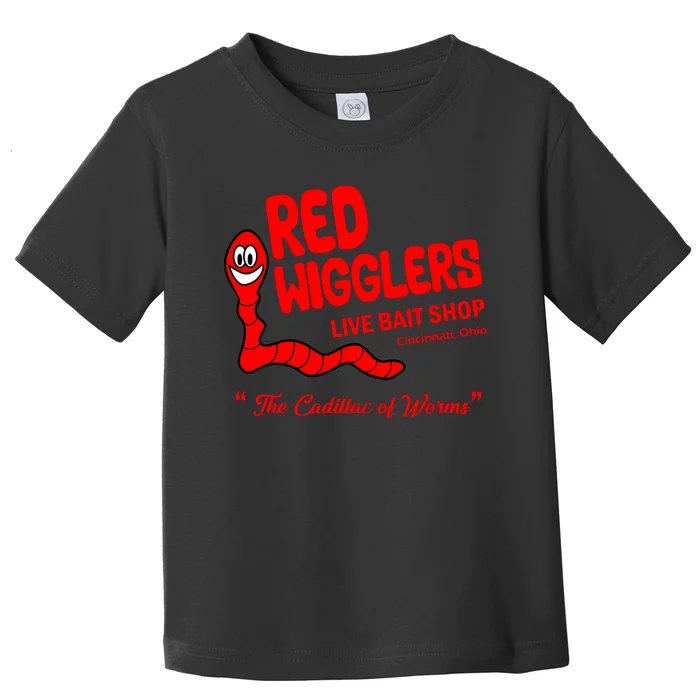 Red Wigglers WKRP In Cincinnati Toddler T-Shirt