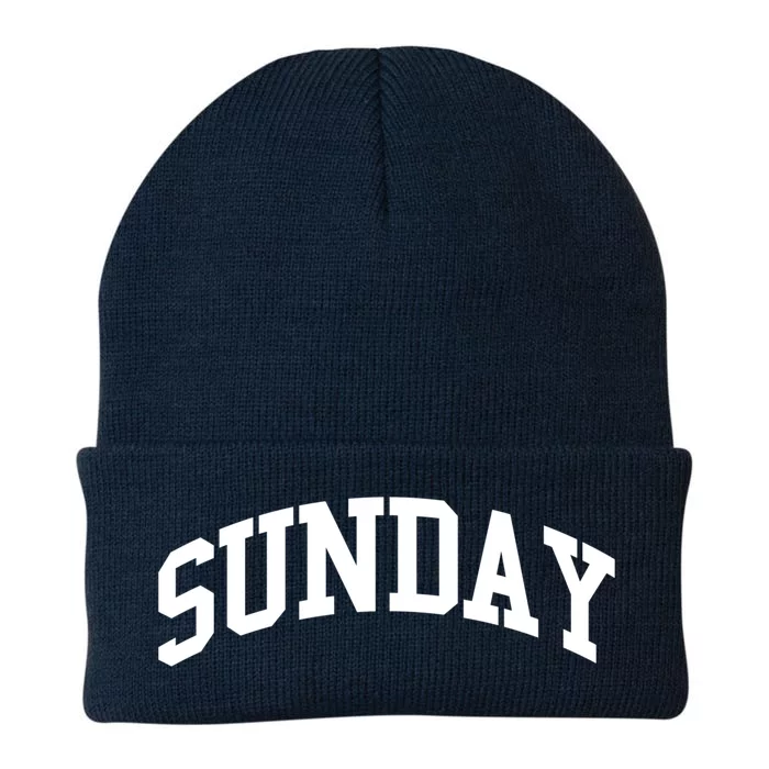 Random Word Week Day Sunday Colosseum Arch Cute Gift Knit Cap Winter Beanie