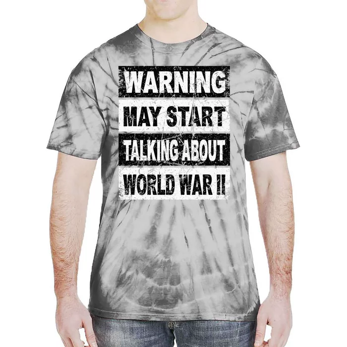 Retro World War Two Ww2 History Teacher Tie-Dye T-Shirt