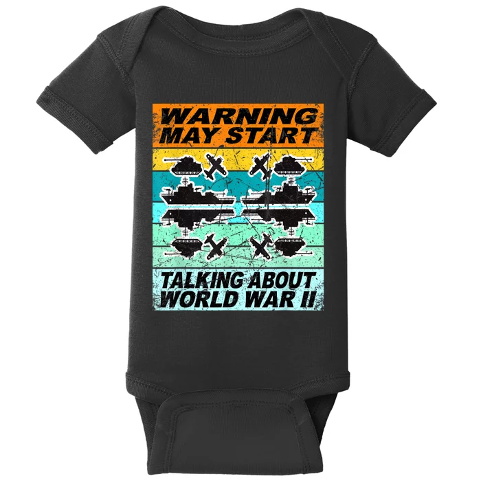 Retro World War 2 Memorabilia World War Ii Ww2 Gear Baby Bodysuit