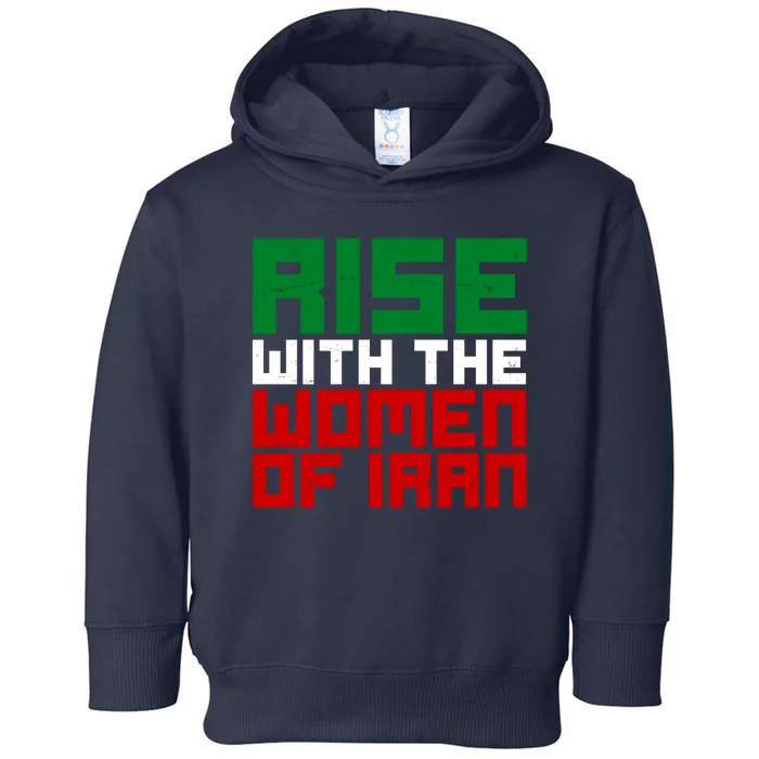 Rise With Women Of Iran Toddler Hoodie