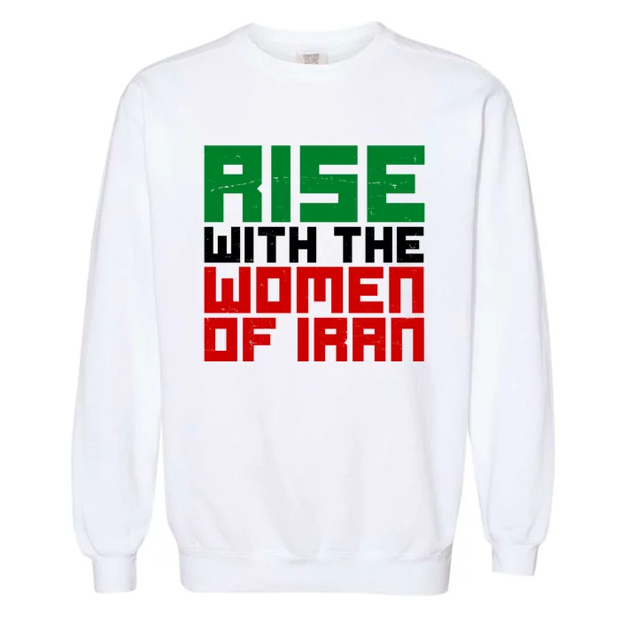 Rise With Women Of Iran Garment-Dyed Sweatshirt