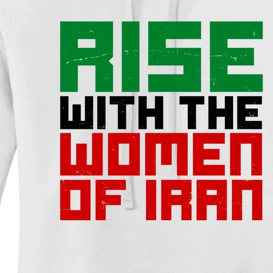 Rise With Women Of Iran Women's Pullover Hoodie