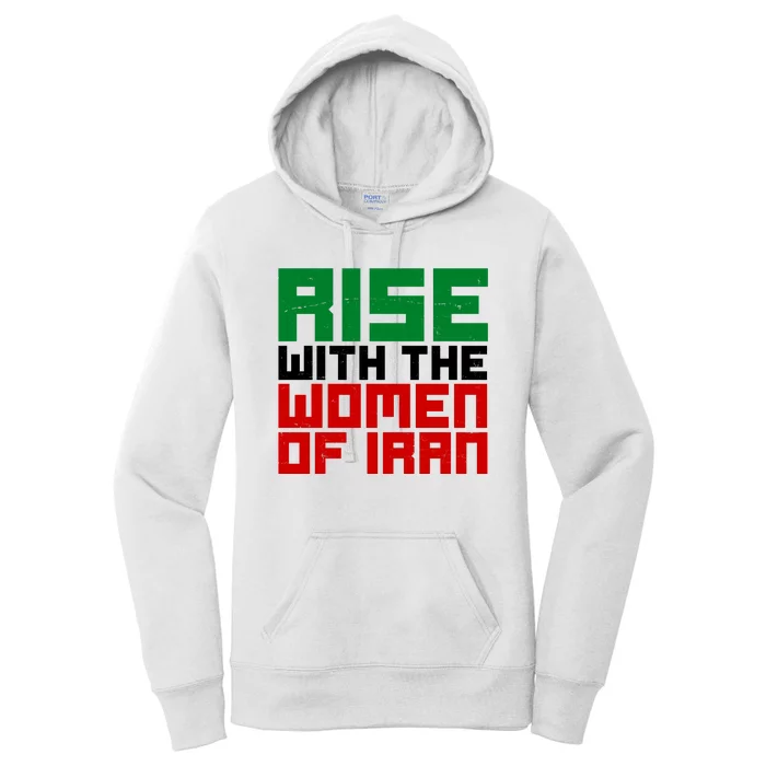 Rise With Women Of Iran Women's Pullover Hoodie