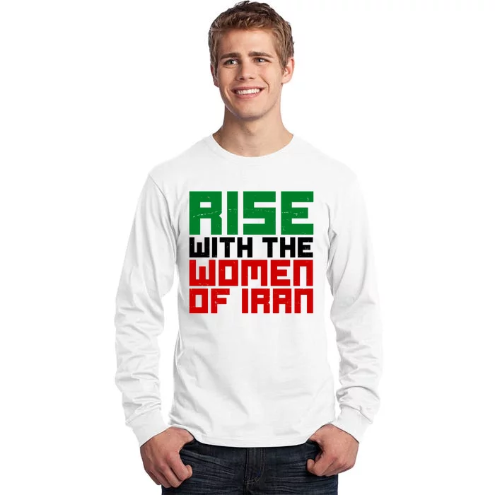 Rise With Women Of Iran Tall Long Sleeve T-Shirt