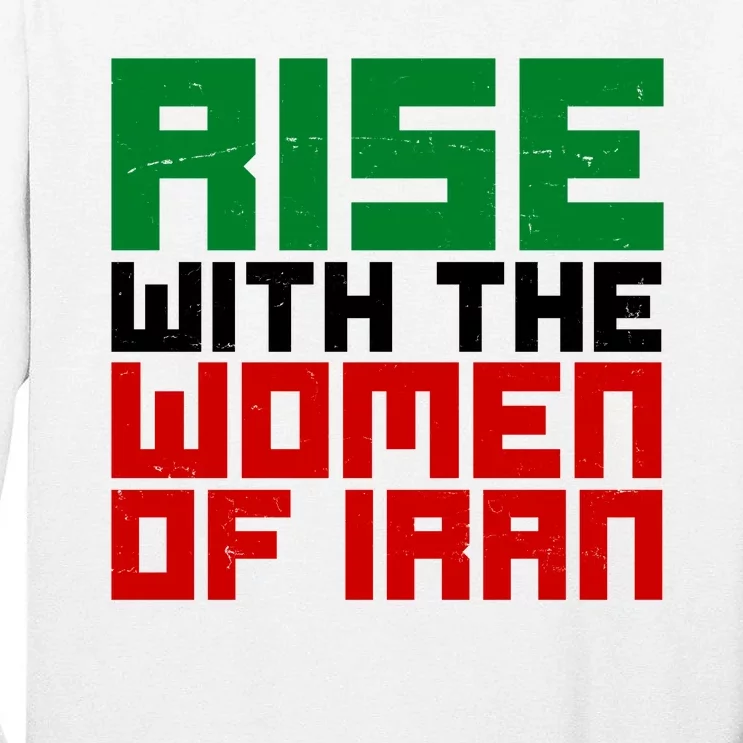 Rise With Women Of Iran Tall Long Sleeve T-Shirt