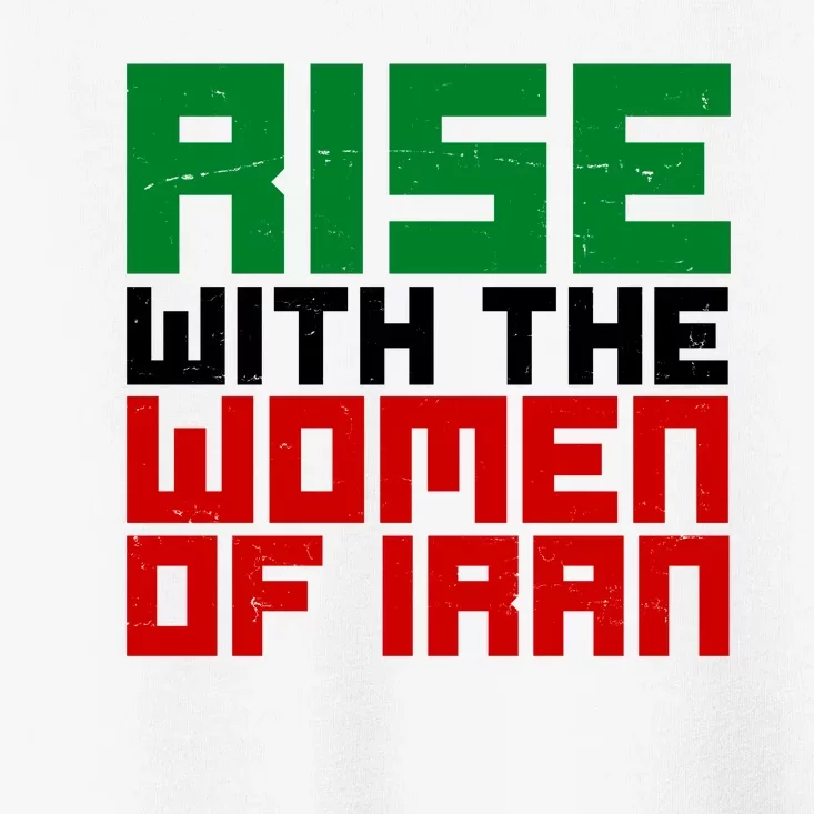 Rise With Women Of Iran Toddler T-Shirt