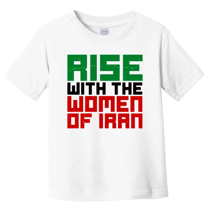 Rise With Women Of Iran Toddler T-Shirt