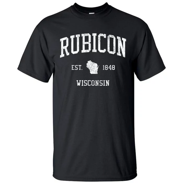 Ripon Wisconsin Wi Vintage Sports Design Tall T-Shirt