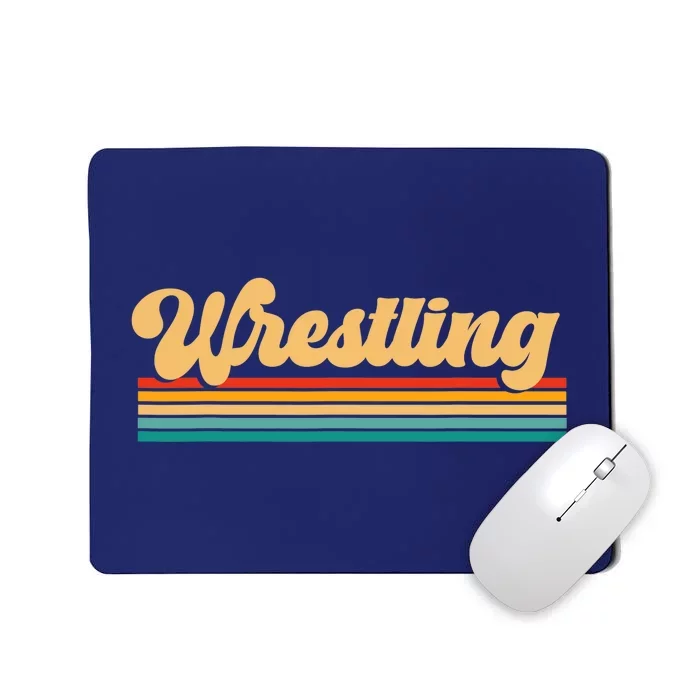 Retro Wrestling Wrestling Mousepad