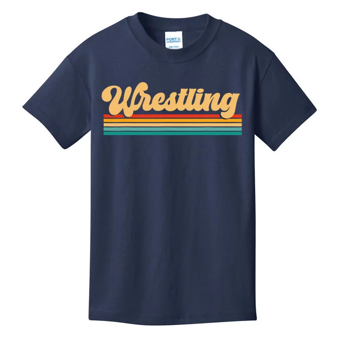 Retro Wrestling Wrestling Kids T-Shirt