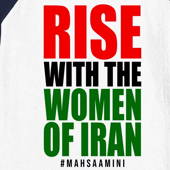 Rise With Women Of Iran Masha Amini Baseball Sleeve Shirt