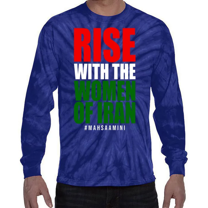 Rise With Women Of Iran Masha Amini Tie-Dye Long Sleeve Shirt