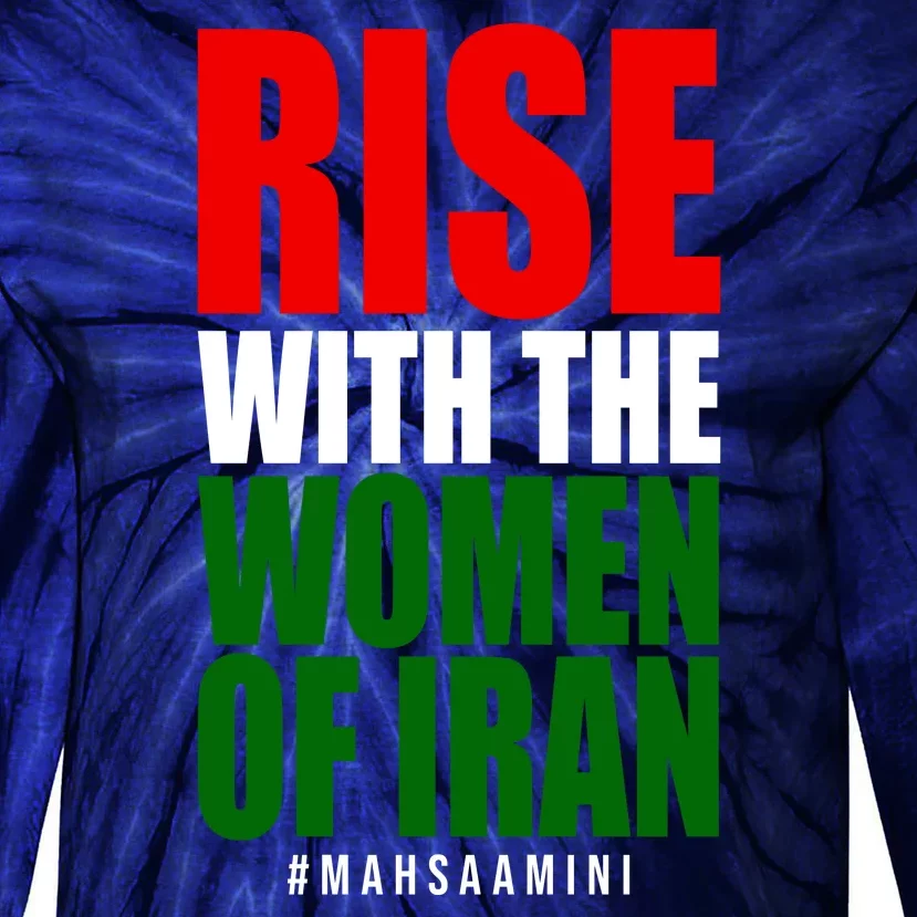 Rise With Women Of Iran Masha Amini Tie-Dye Long Sleeve Shirt