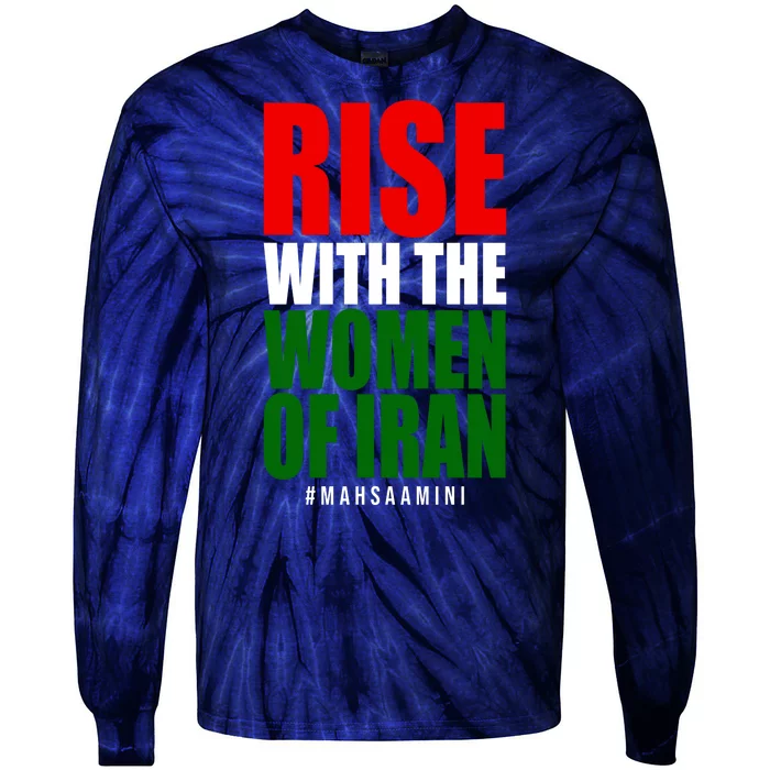 Rise With Women Of Iran Masha Amini Tie-Dye Long Sleeve Shirt