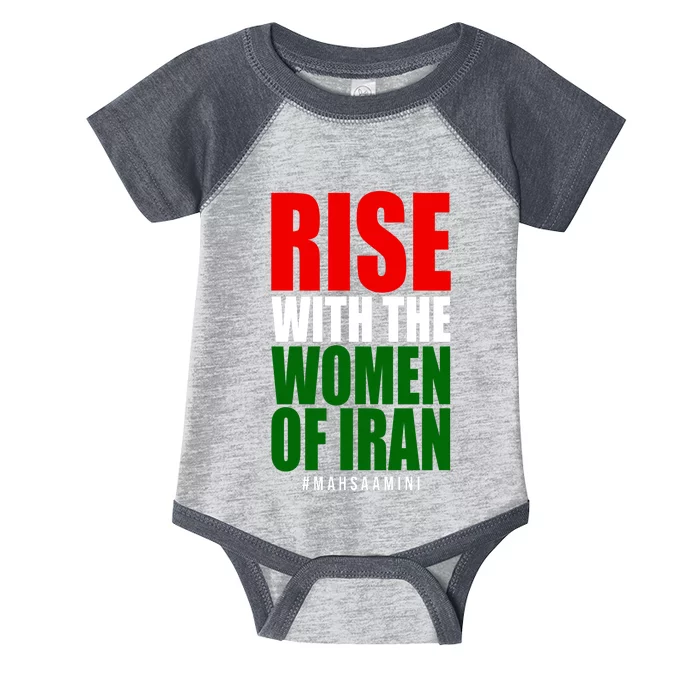 Rise With Women Of Iran Masha Amini Infant Baby Jersey Bodysuit