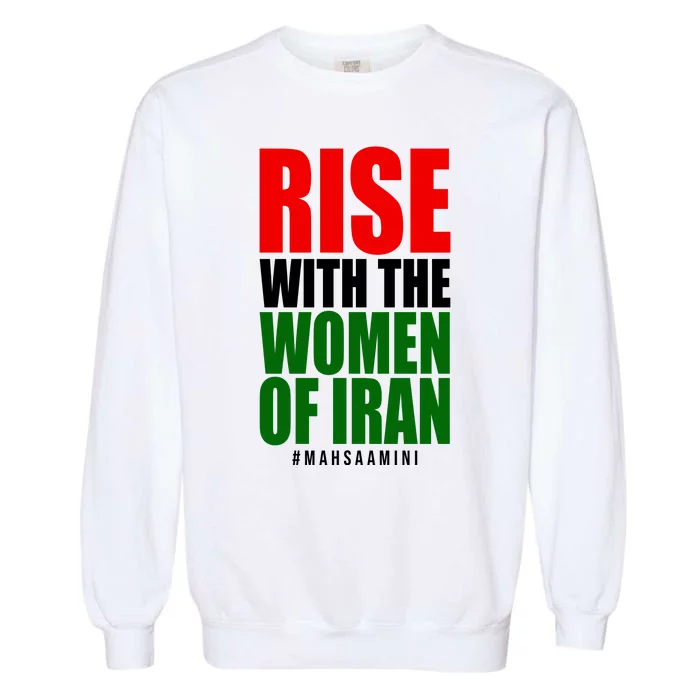 Rise With Women Of Iran Masha Amini Garment-Dyed Sweatshirt