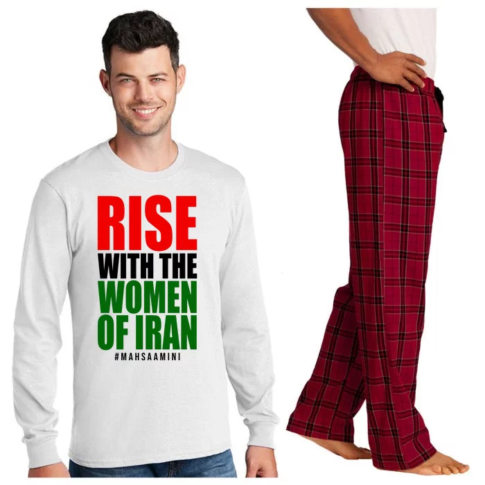 Rise With Women Of Iran Masha Amini Long Sleeve Pajama Set