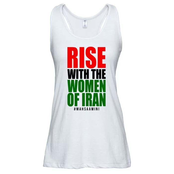 Rise With Women Of Iran Masha Amini Ladies Essential Flowy Tank