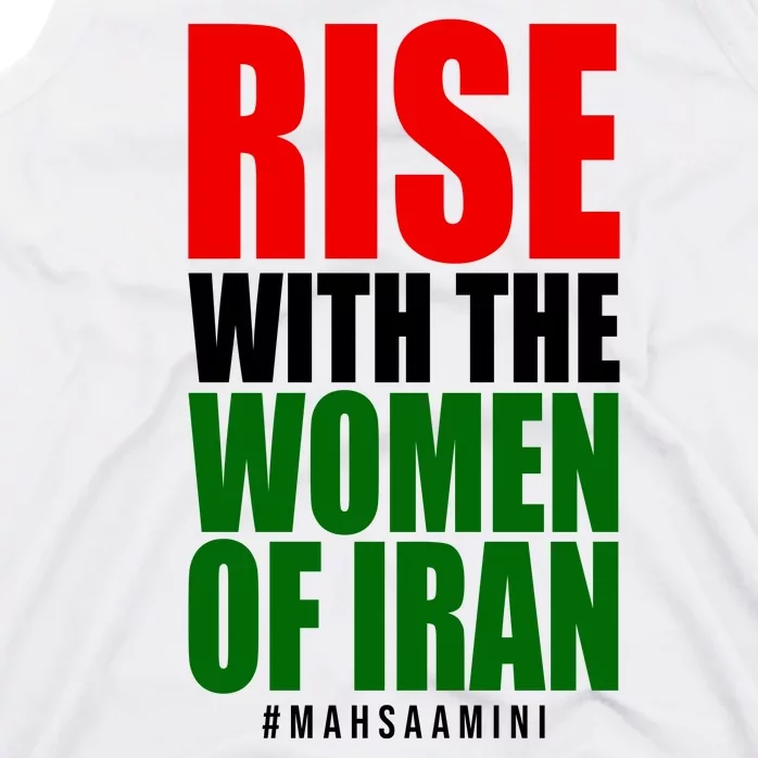 Rise With Women Of Iran Masha Amini Tank Top