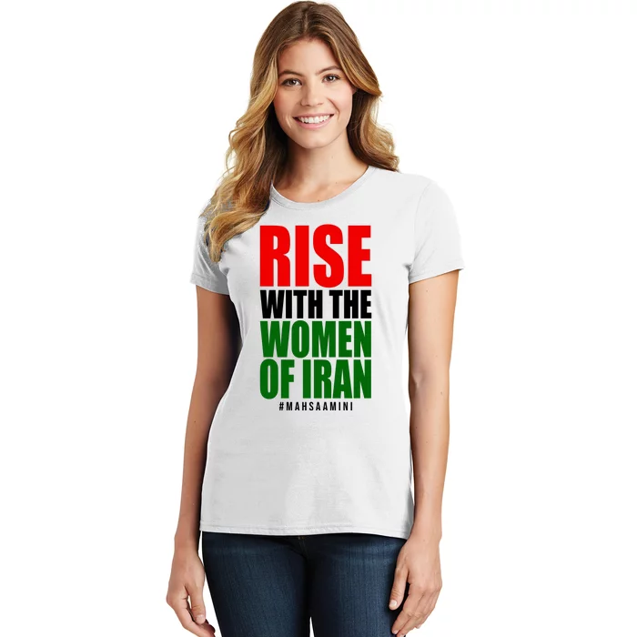 Rise With Women Of Iran Masha Amini Women's T-Shirt