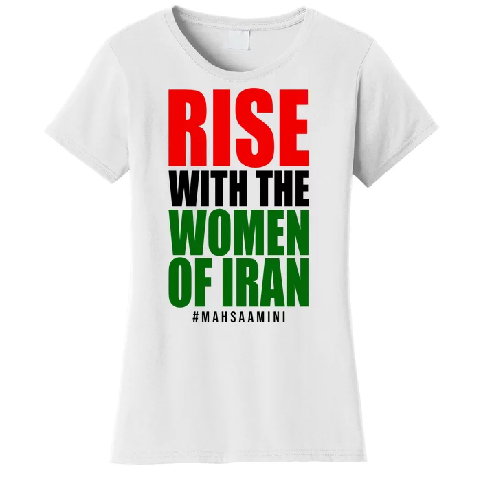 Rise With Women Of Iran Masha Amini Women's T-Shirt