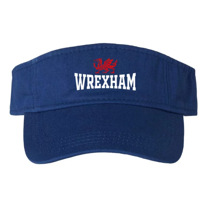 Retro Wrexham Wales Red Dragon Wrecsam Valucap Bio-Washed Visor