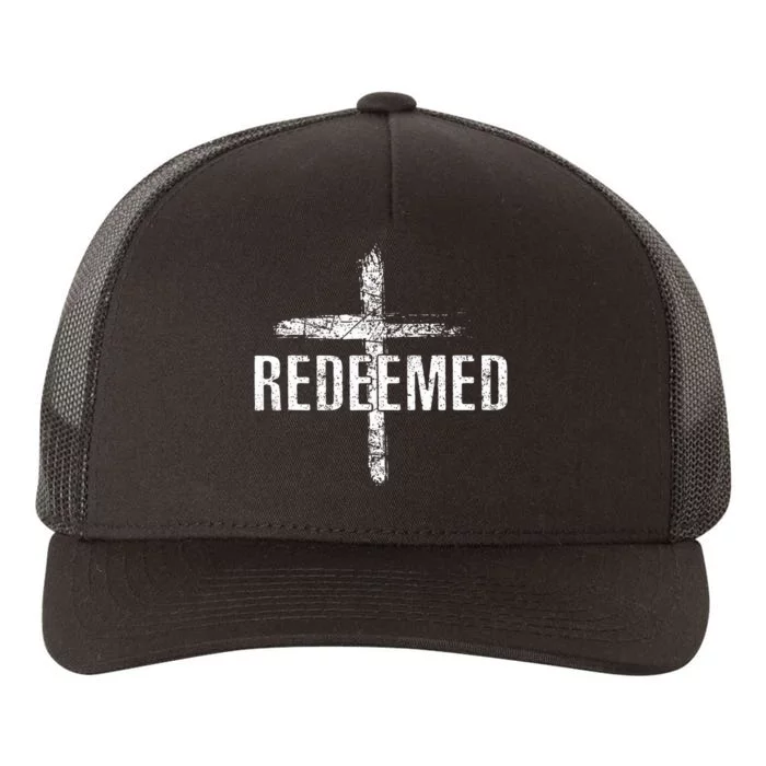 Redeemed X Christian Yupoong Adult 5-Panel Trucker Hat