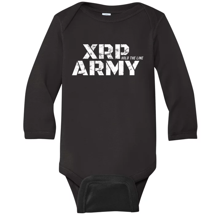 Ripple Xrp Crypto Currency Trader Baby Long Sleeve Bodysuit