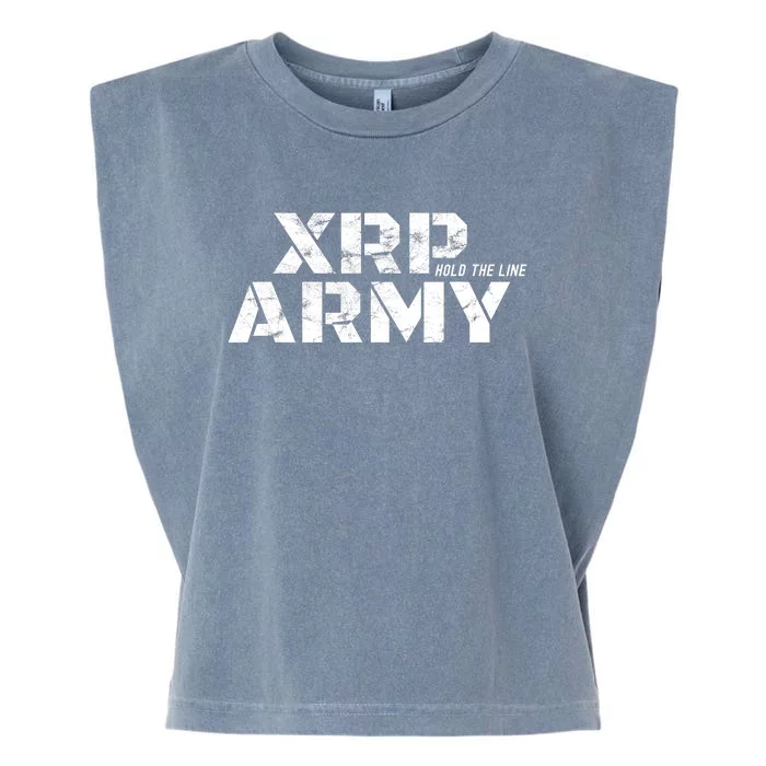 Ripple Xrp Crypto Currency Trader Garment-Dyed Women's Muscle Tee