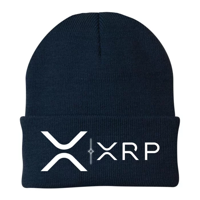 Ripple Xrp Coin Knit Cap Winter Beanie