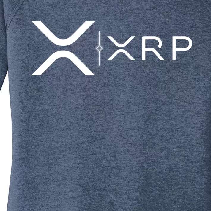 Ripple Xrp Coin Women's Perfect Tri Tunic Long Sleeve Shirt