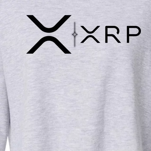 Ripple Xrp Coin Cropped Pullover Crew