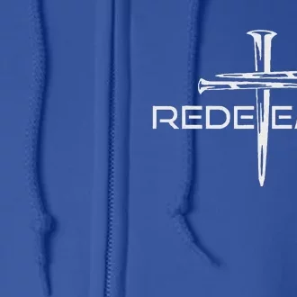 REDEEMED x Christian 4 Full Zip Hoodie