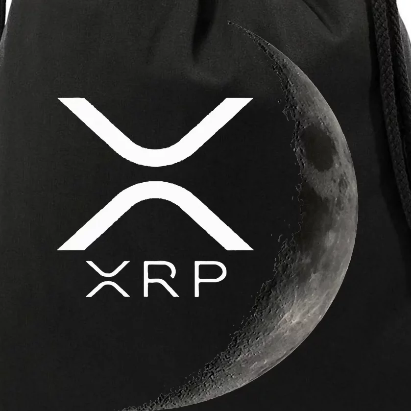 Ripple Xrp Moon Drawstring Bag