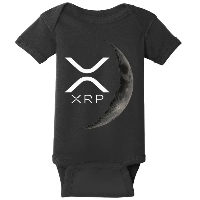 Ripple Xrp Moon Baby Bodysuit