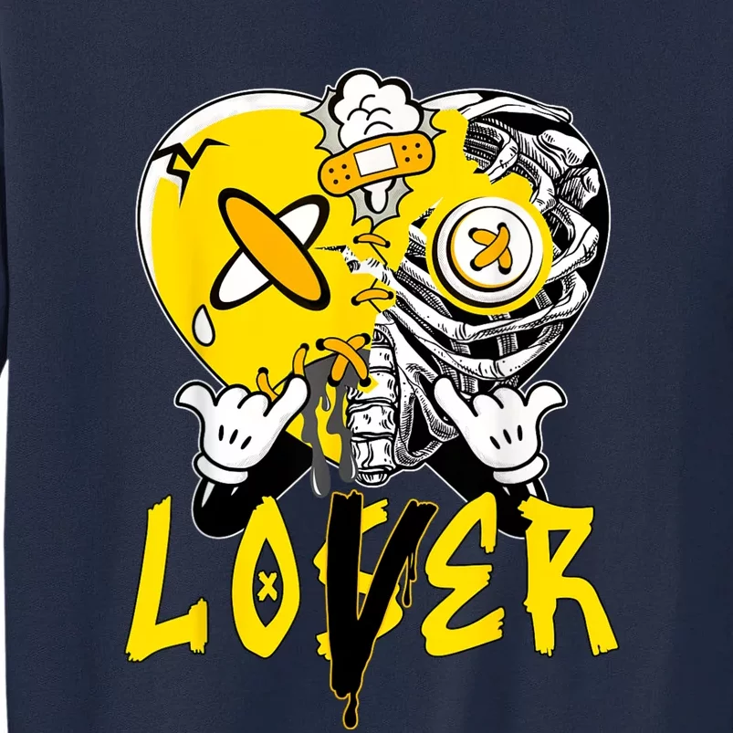 Racer Yellow 5s Tee To Match Loser Lover Heart 5 Racer Blue Tall Sweatshirt