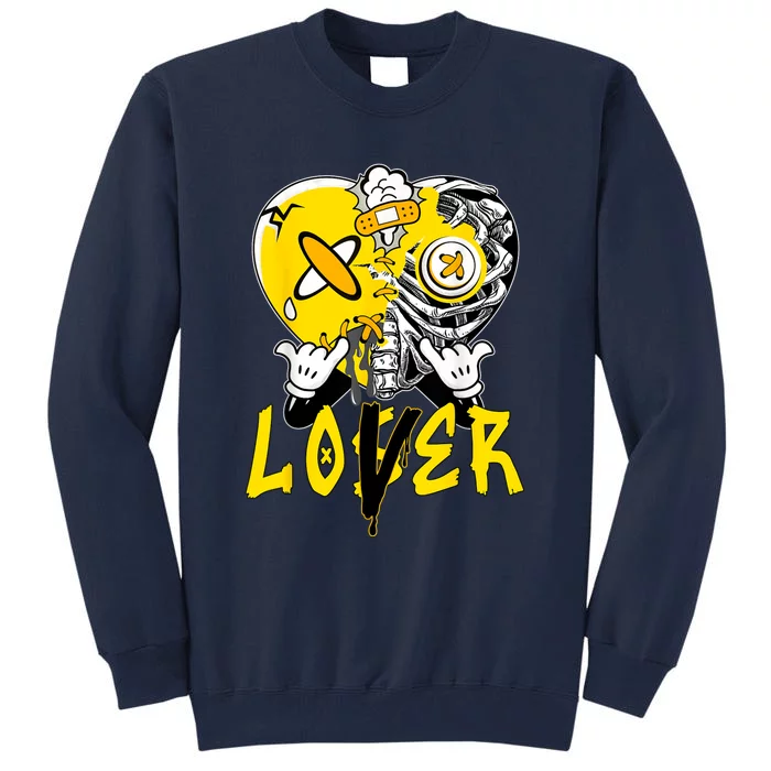 Racer Yellow 5s Tee To Match Loser Lover Heart 5 Racer Blue Tall Sweatshirt