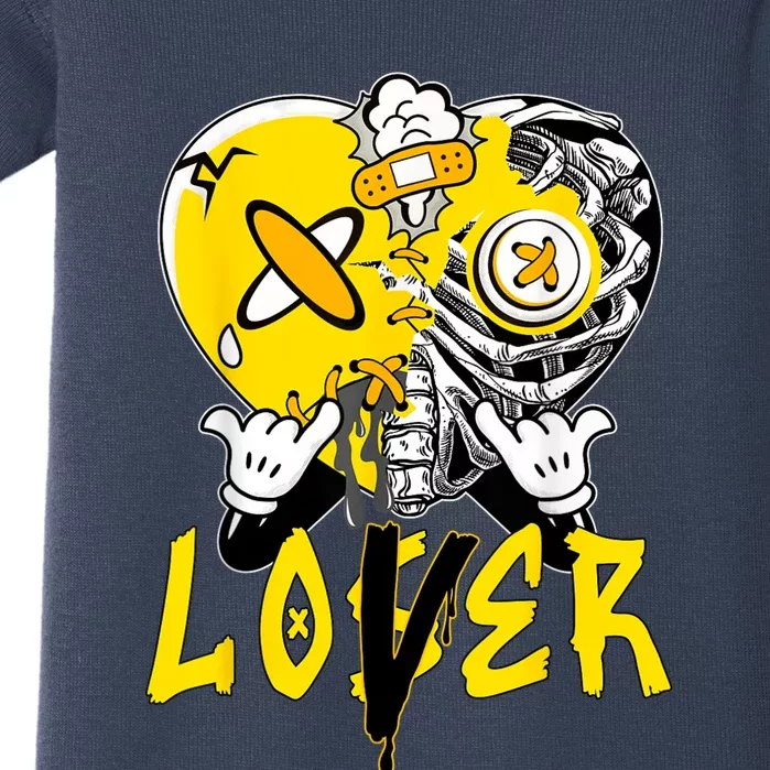 Racer Yellow 5s Tee To Match Loser Lover Heart 5 Racer Blue Baby Bodysuit