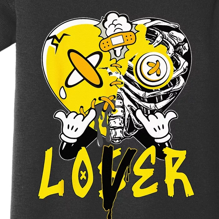 Racer Yellow 5s Tee To Match Loser Lover Heart 5 Racer Blue Baby Bodysuit