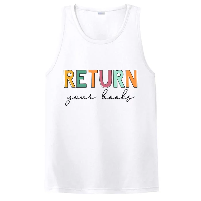 Return Your Books Performance Tank