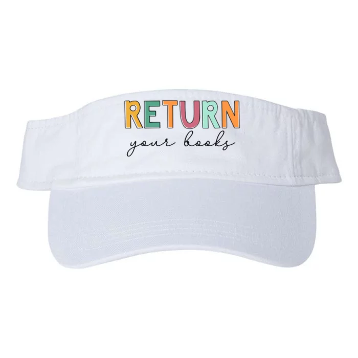 Return Your Books Valucap Bio-Washed Visor