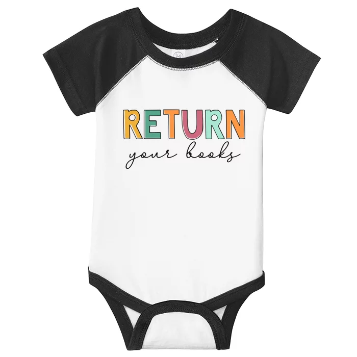 Return Your Books Infant Baby Jersey Bodysuit