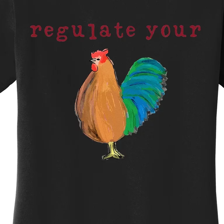 Regulate Your Cock Pro Choice Feminist Womens Rights Women's T-Shirt